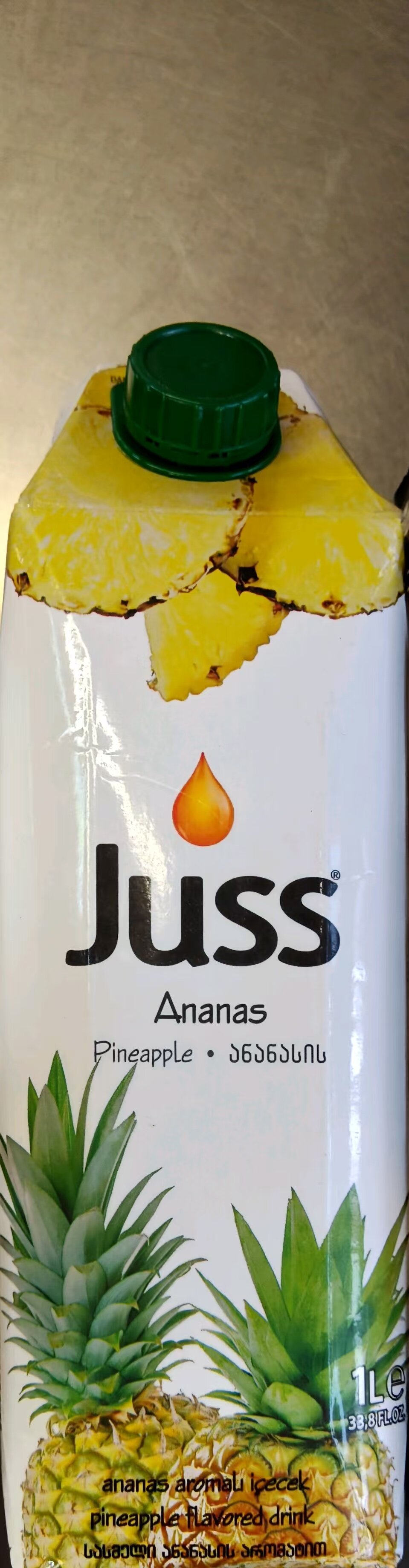 1L/瓶  圣可菠萝汁饮料